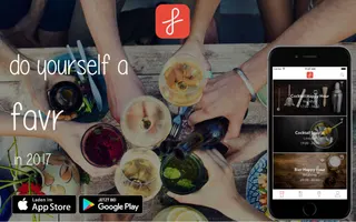 Screenshot der Favr-App